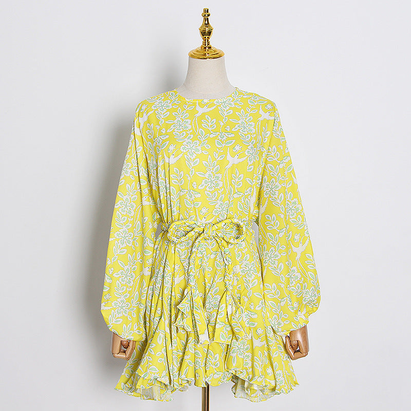 Robe à Imprimé de Vacances