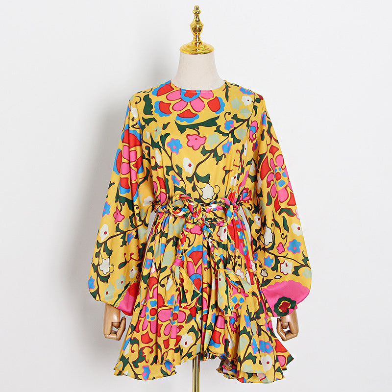 Robe à Imprimé de Vacances