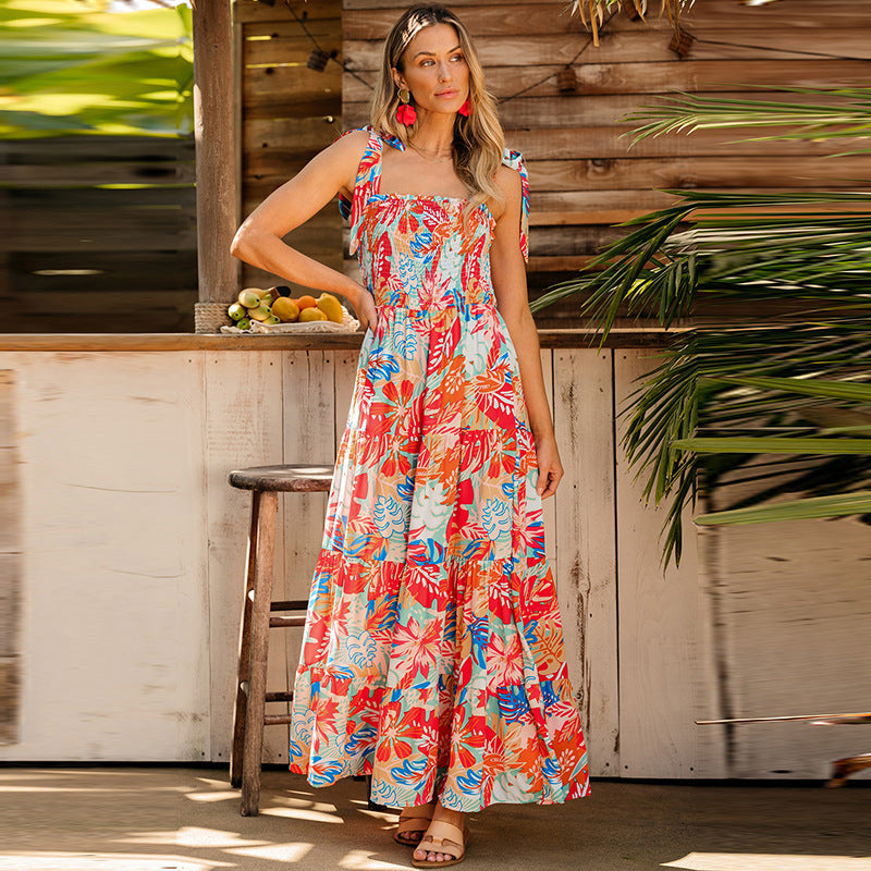 Robe à volants pour femmes