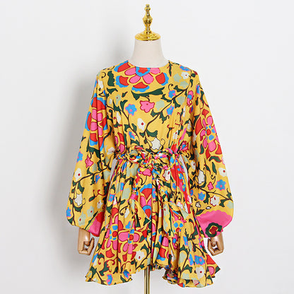 Robe à Imprimé de Vacances