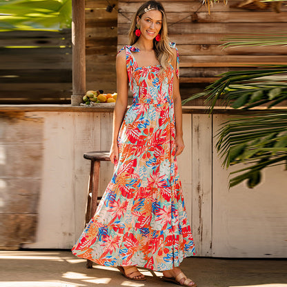 Robe à volants pour femmes
